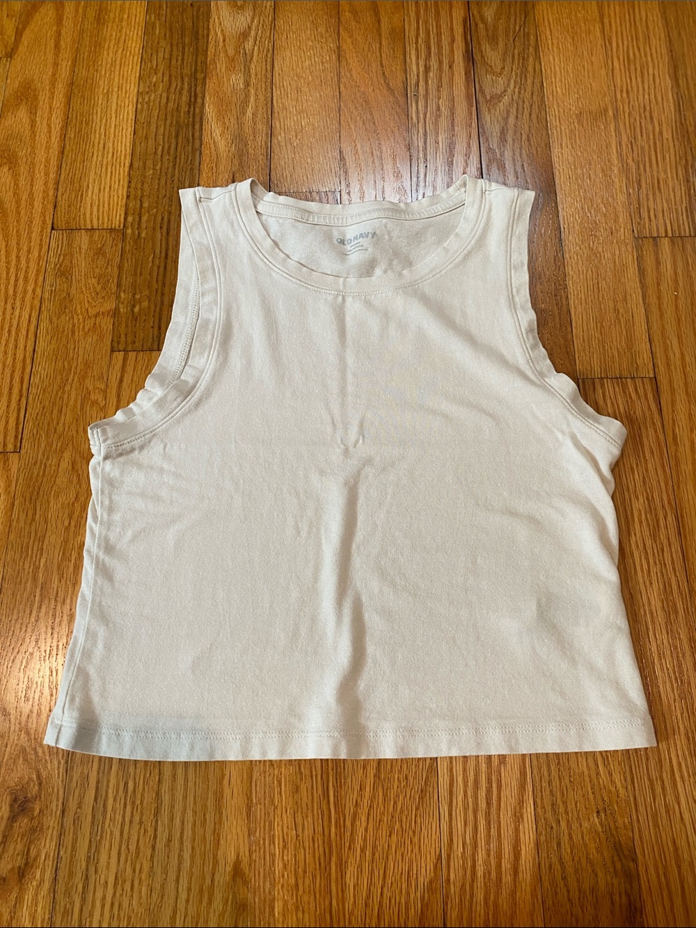 Old Navy Bestee Tank Top in Bone
